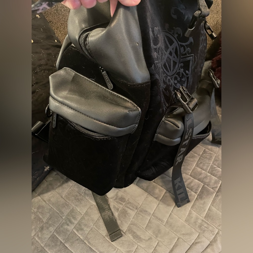 Killstar Ethos Velvet Backpack